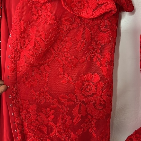 LPA Alba Dress in Red Size Small Revolve - Picture 13 of 15